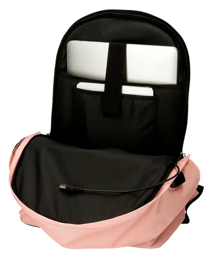 63224C2 MOCHILA PORTAORD. 44CM 2C. PJL ARIS COLORFULL ROSA C