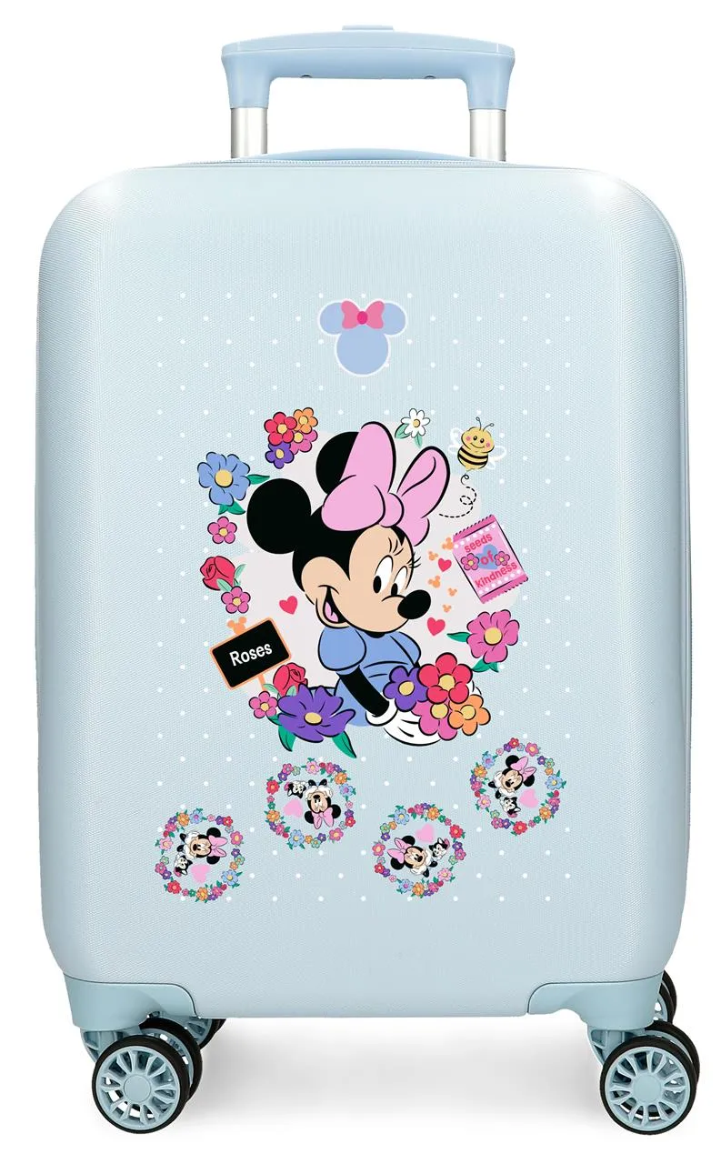 4311311 TROLLEY ABS 50 CM. 4R. MINNIE FLOWERS