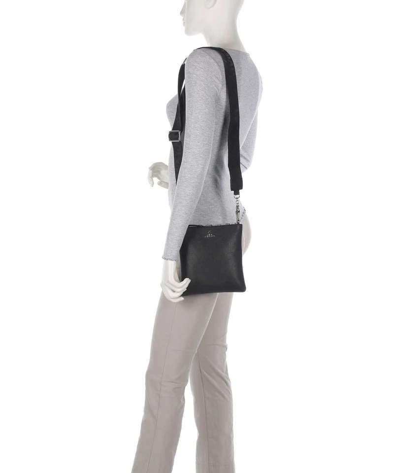 Vivienne Westwood Squire Square Saffiano Bandolera black