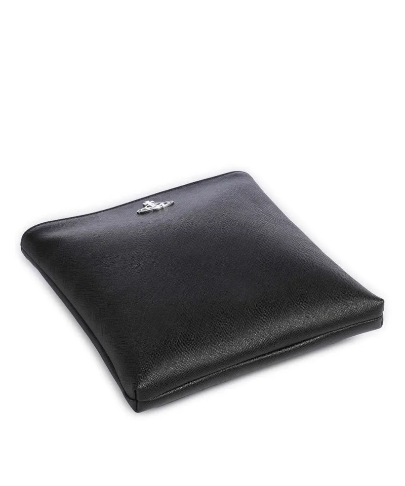 Vivienne Westwood Squire Square Saffiano Bandolera black