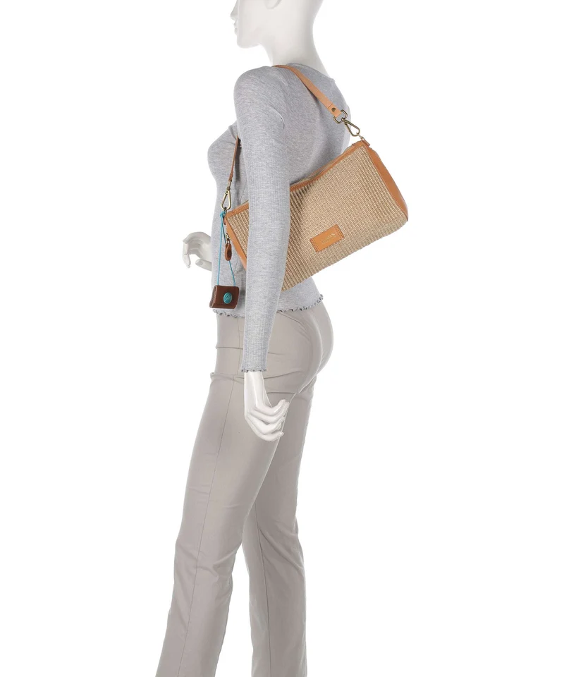 Gabs Oceania Pepita Bolso de hombro beige/oro/naturale