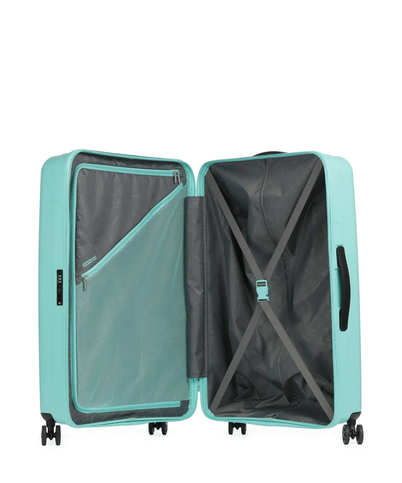 American Tourister Rejoy Maleta con 4 ruedas aquatic awe