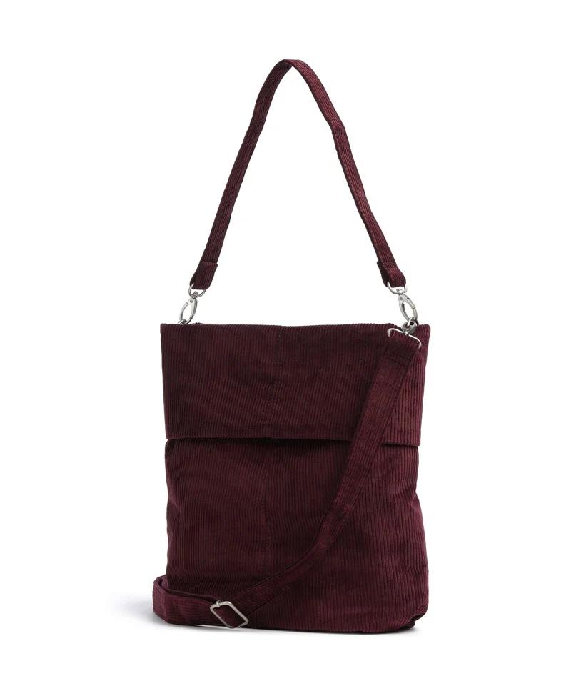 Zwei Mademoiselle.M M12 Bolso de hobo cord/bordeaux