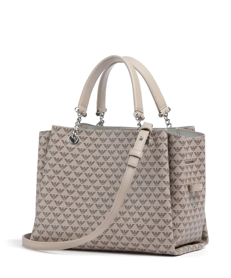 Emporio Armani Annie Bolso de mano ecru/moro/rosso