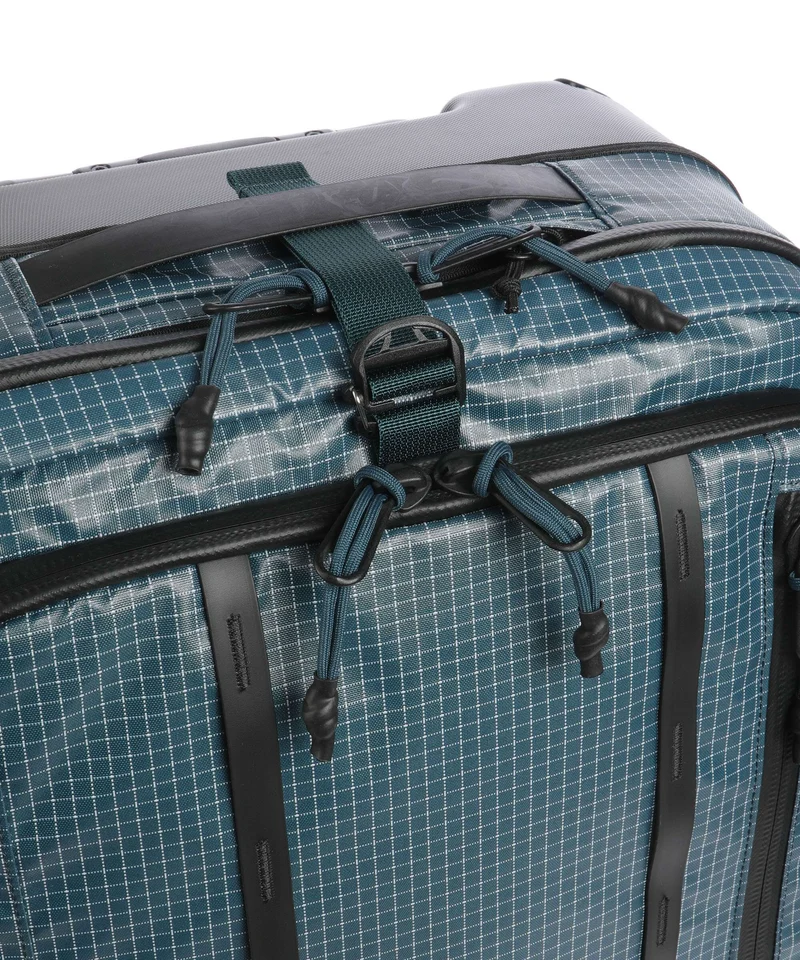 Topo Designs Apex Bolso de viaje con ruedas pond blue