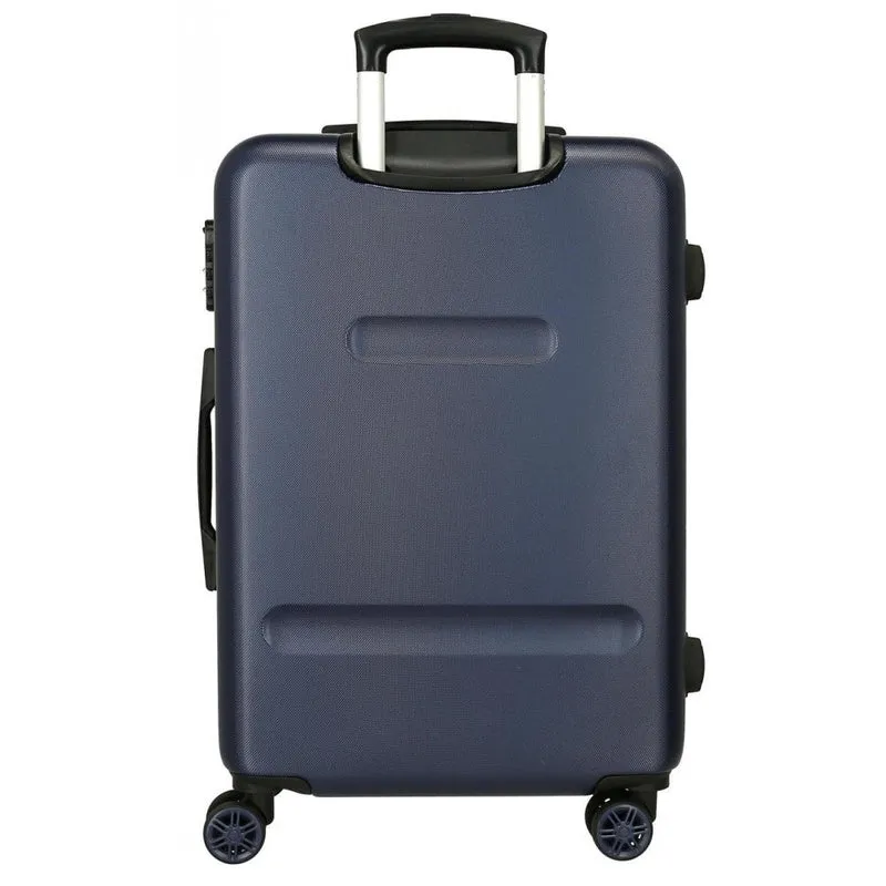 Juego de Maletas Pepe Jeans Dikram rígidas 55-65cm azul marino