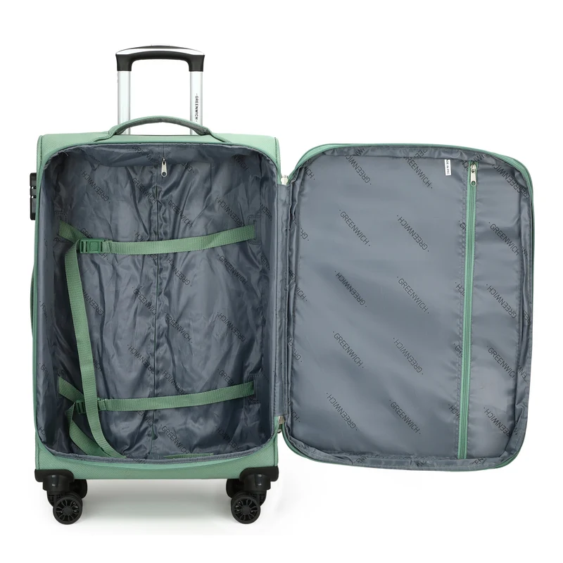 GREENWICH SET DE MALETA DE CABINA ECO-RECYCLED TUNEZ Y NECESER