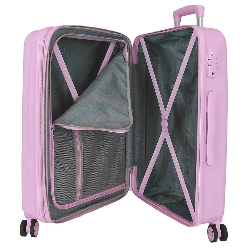 TROLLEY ABS 65CM.4R.C/EXP. FROZEN FREE THE MAGIC IN YOU LILA