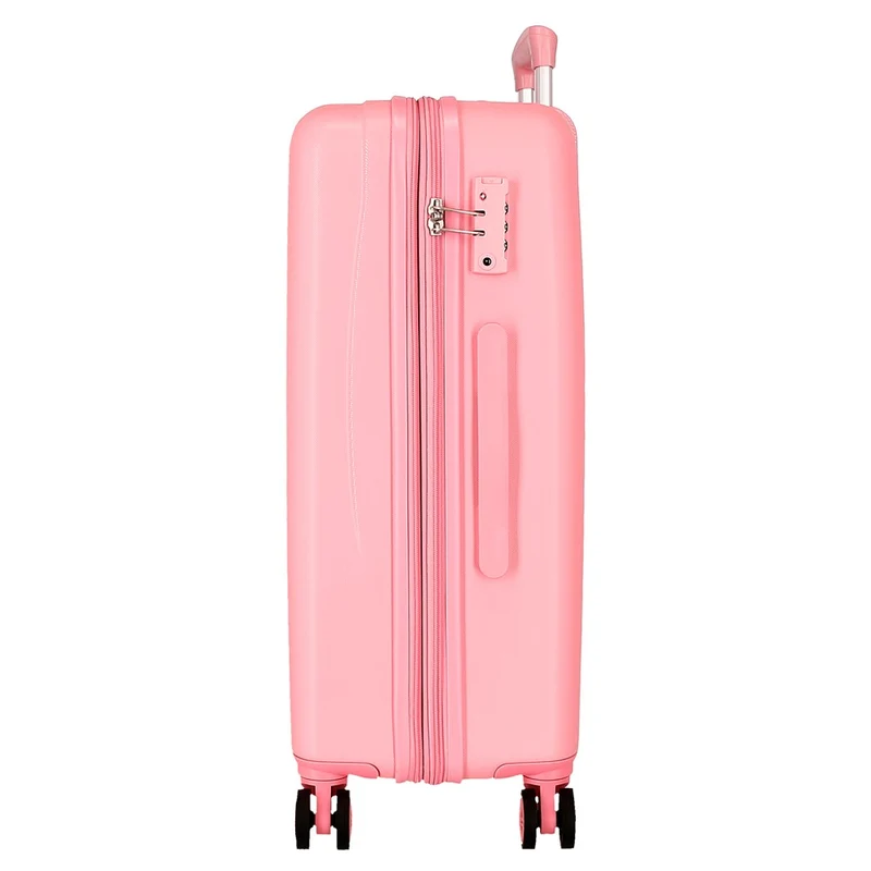 TROLLEY ABS 65CM.4R. MINNIE HAPPY TO BE ME ROSA C.101