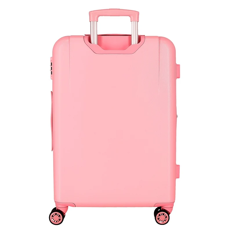 TROLLEY ABS 65CM.4R. MINNIE HAPPY TO BE ME ROSA C.101