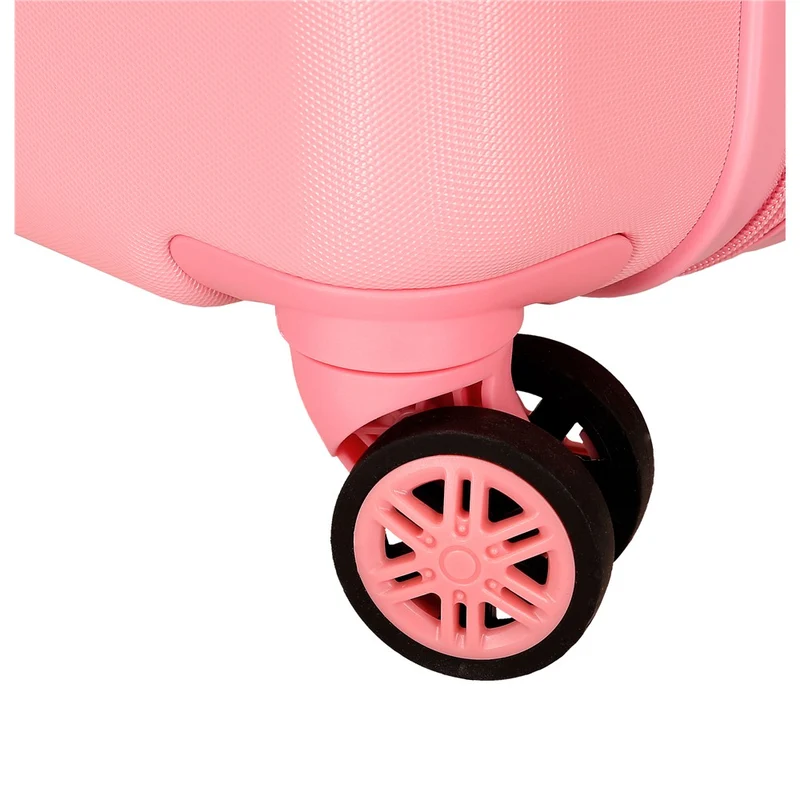 TROLLEY ABS 65CM.4R. MINNIE HAPPY TO BE ME ROSA C.101