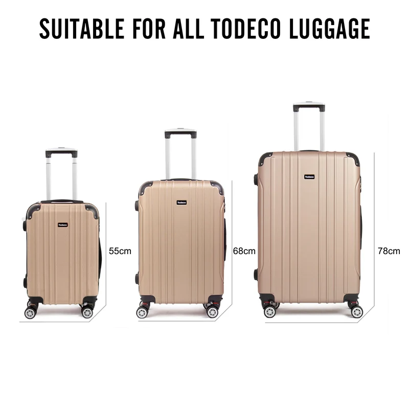 Roues de Rechange (4 Pièces), uniquement pour Todeco Valise