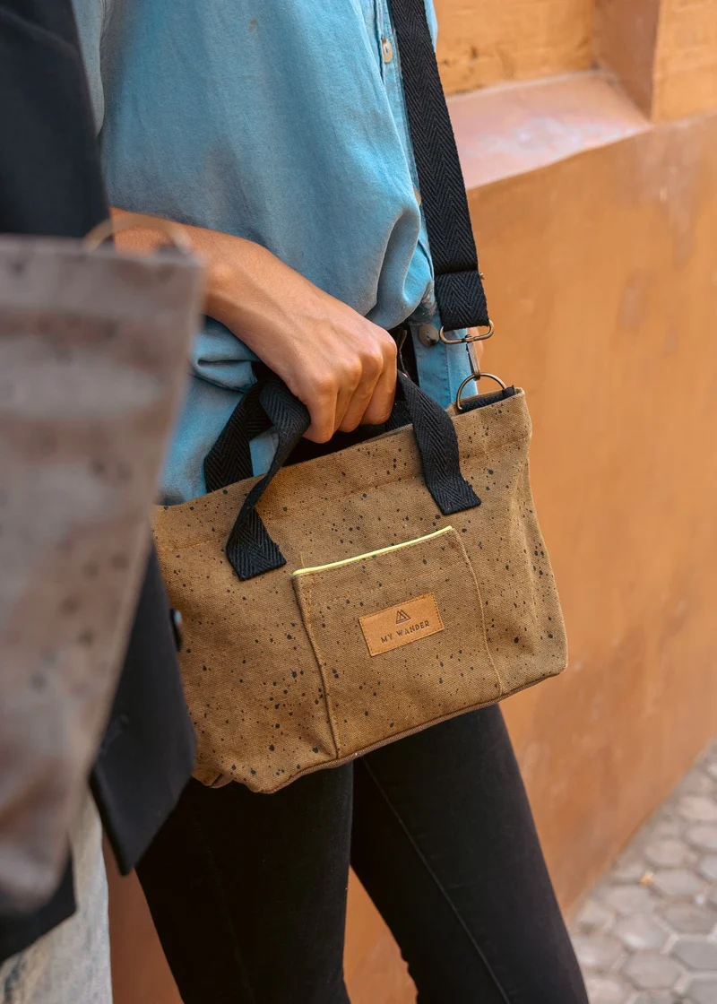 Drops Olive Bolso Bandolera de mujer