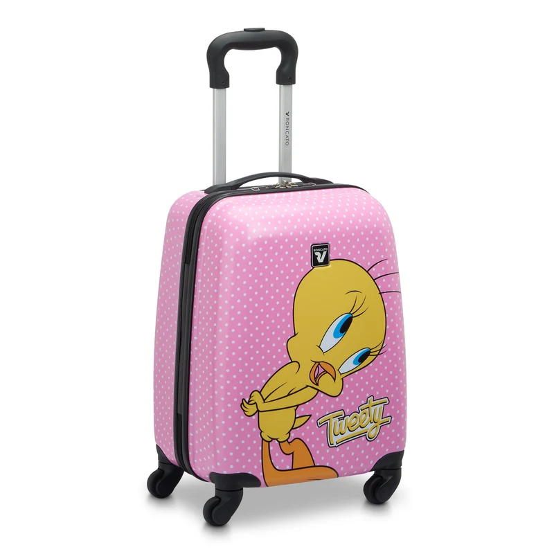 RONCATO TROLLEY BABY + FUNDA PORTA ZAPATOS LOONEY TUNES DLX TITTI