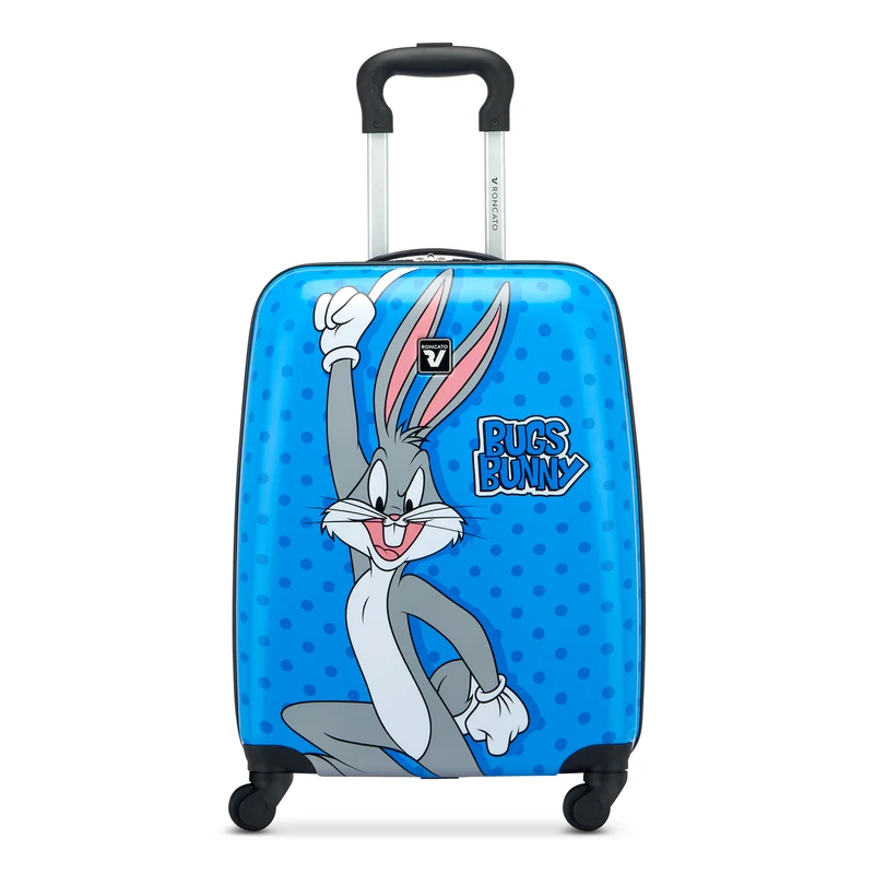 RONCATO TROLLEY JUNIOR + FUNDA PORTA ZAPATOS LOONEY TUNES KIDS DLX BUGS BUNNY