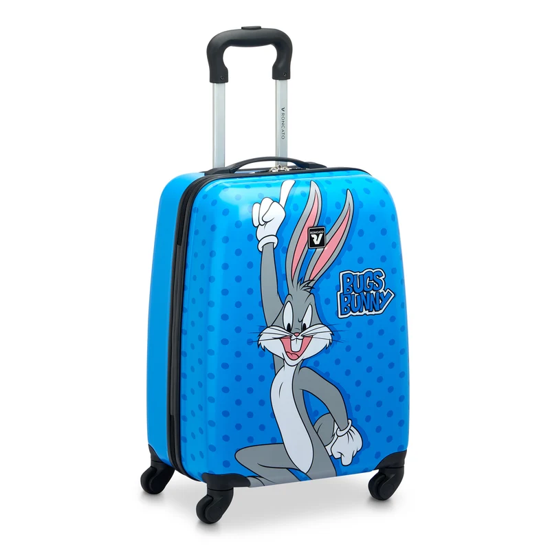 RONCATO TROLLEY JUNIOR + FUNDA PORTA ZAPATOS LOONEY TUNES KIDS DLX BUGS BUNNY