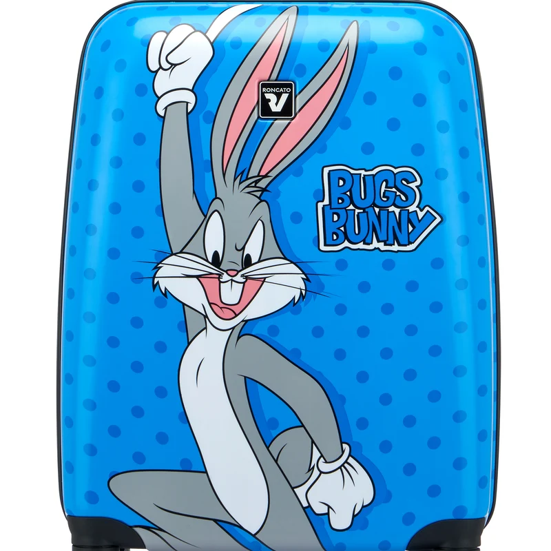 RONCATO TROLLEY JUNIOR + FUNDA PORTA ZAPATOS LOONEY TUNES KIDS DLX BUGS BUNNY