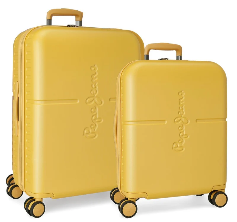 7689523 SET/2 TROLLEY ABS 55-70CM. 4R. PJL HIGHLIGHT OCRE
