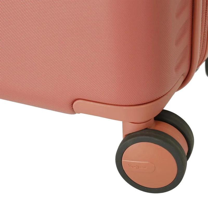 7689226 TROLLEY ABS 70CM. C/EXP. 4R. PJL HIGHLIGHT TERRACOTA