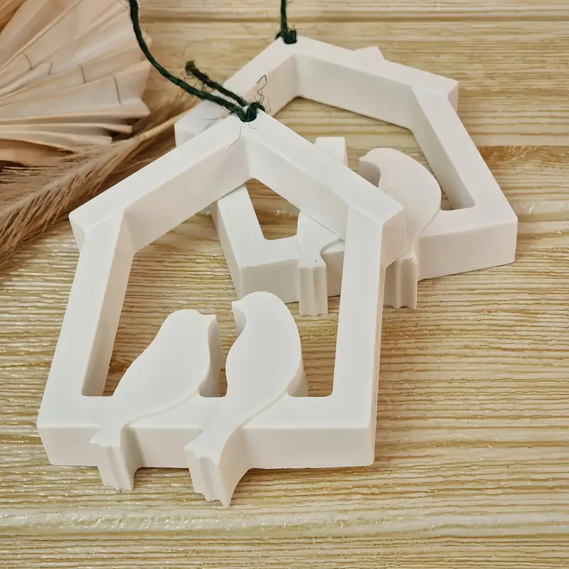 Casita nido de pájaros horneros (Molde de silicona)
