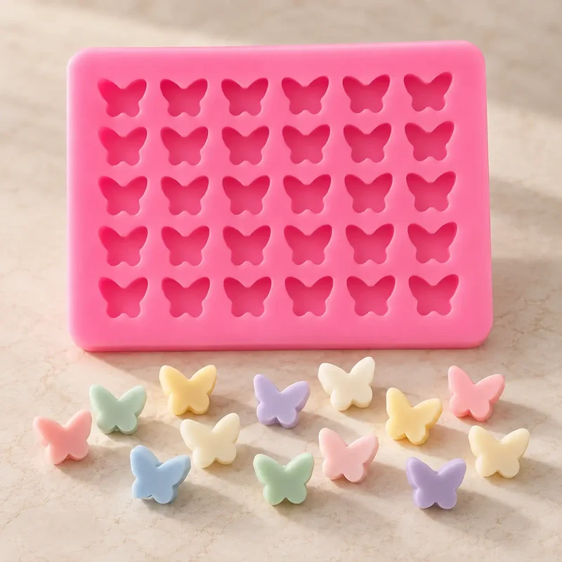 Mini Mariposas x 36 (Molde de silicona)