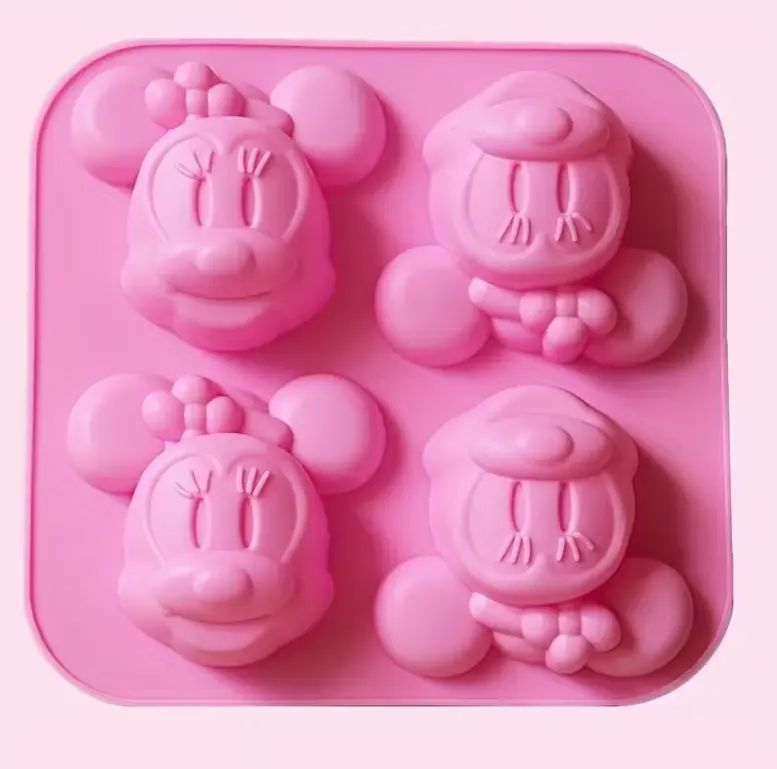 Minnie x4 (Molde de silicona)