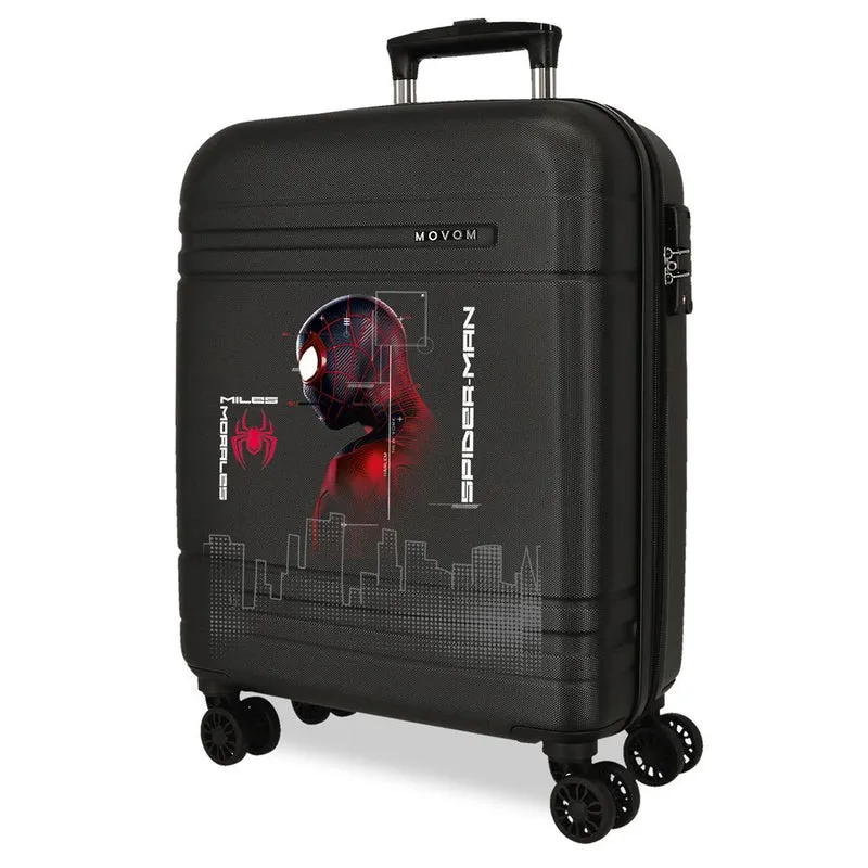 TROLLEY ABS 55CM.4R.C/EXP. SPIDERMAN TECHNOLOGY NEGRO C.172