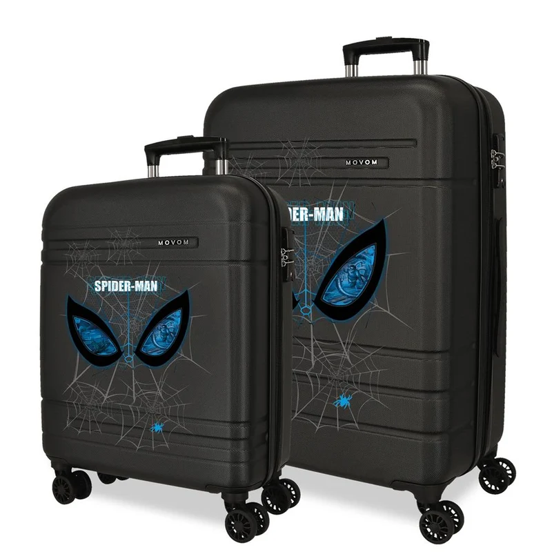 SET/2 TROLLEY ABS 55-68CM. C/EXP. 4R. SPIDERMAN IS WATCHING