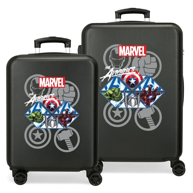 SET/2 TROLLEY ABS 55-65CM. 4R. AVENGERS HEROES C.102