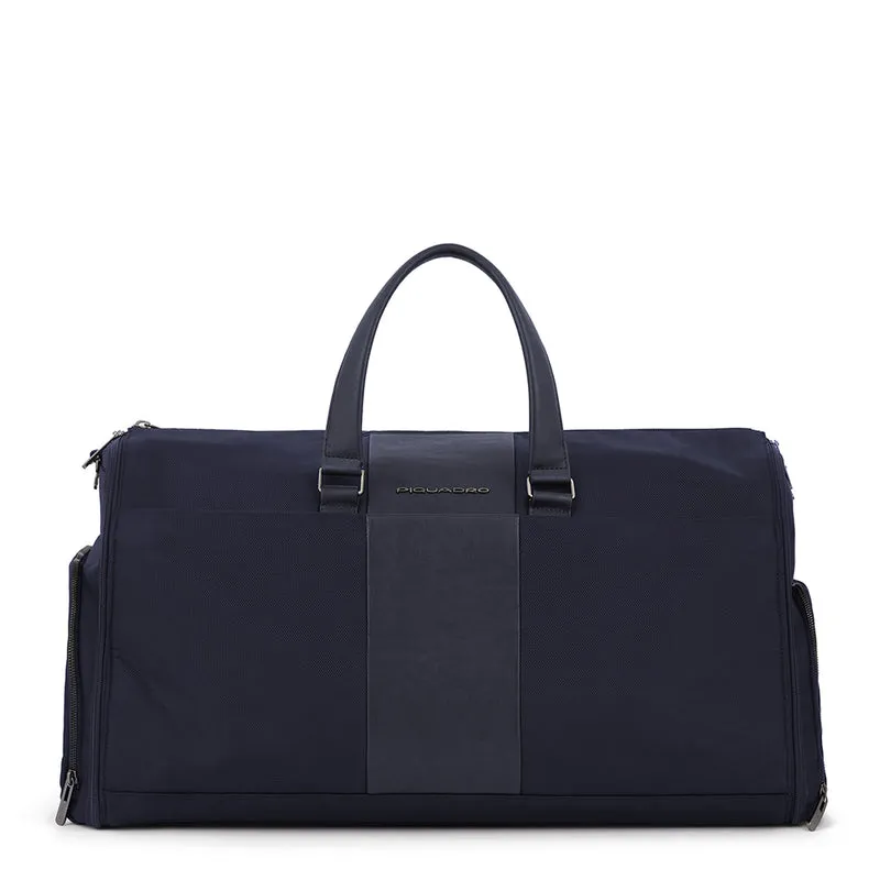 Borsa porta abiti con gancio in tessuto riciclato