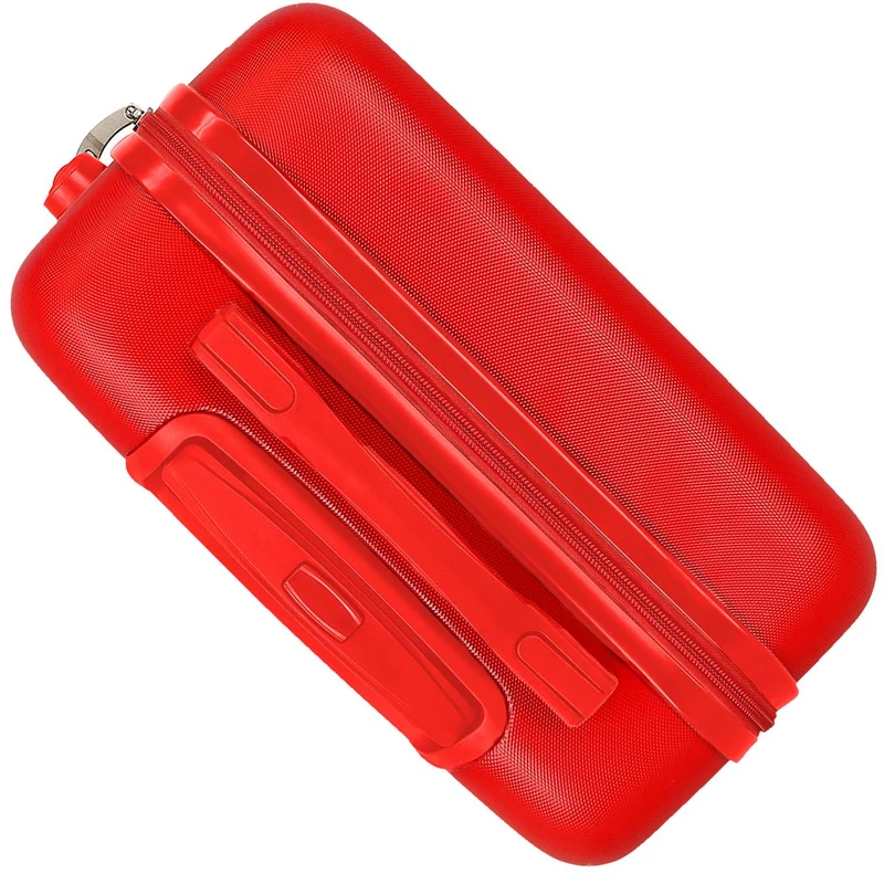 4211111 TROLLEY ABS 55CM. 4R. CARS MC QUEEN RED