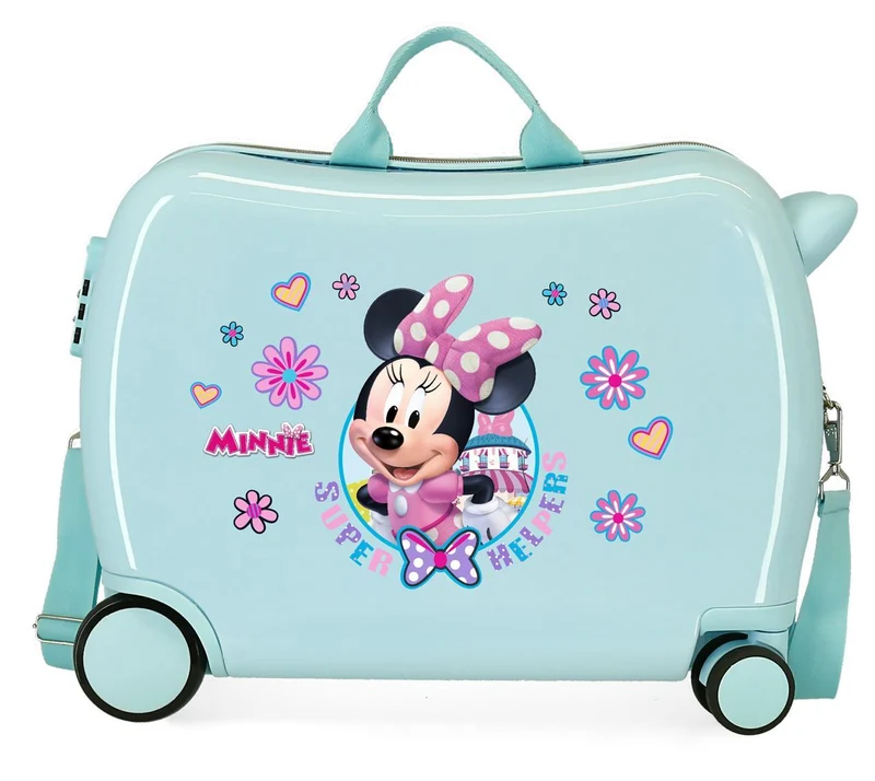 4579865 MALETA INF.ABS 4R.(2 MULTI.) 50CM. MINNIE SUPER HELP