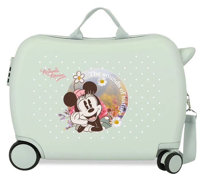 2969821 MALETA INF.ABS 4R.(2 MULTI.) 50CM. MINNIE WILD NATUR