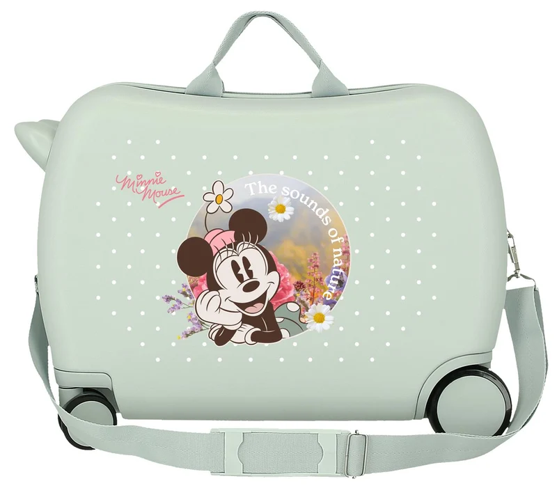 2969821 MALETA INF.ABS 4R.(2 MULTI.) 50CM. MINNIE WILD NATUR