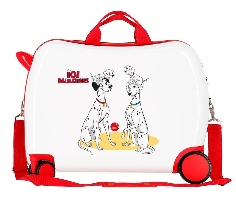 2659825 MALETA INF.ABS 4R.(2 MULTI.) 50CM. DALMATIANS FAMILY