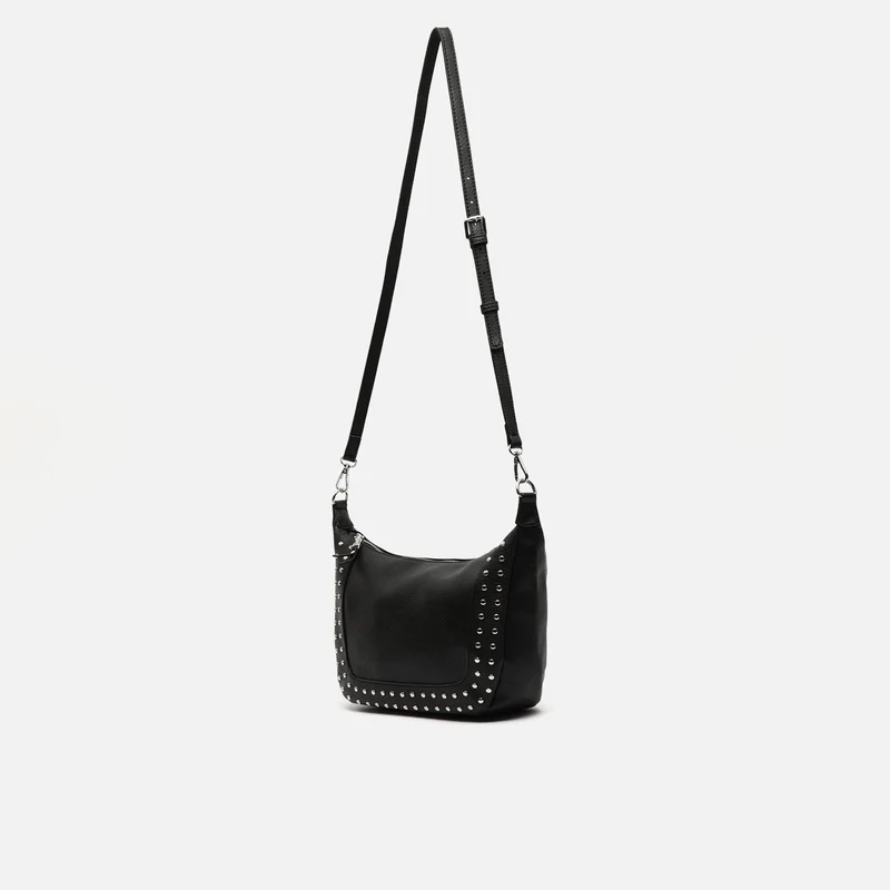 Kalania bolso bandolera mediano con detalles metálicos ED.