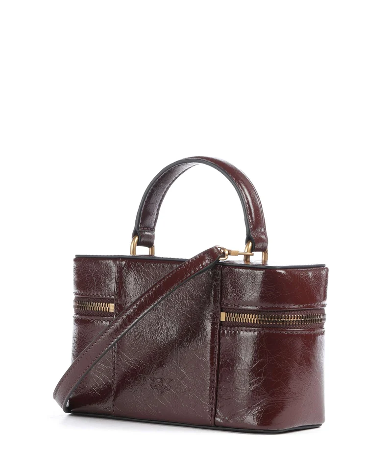 Pinko Vanity Mini Bandolera castano intenso/antique gold