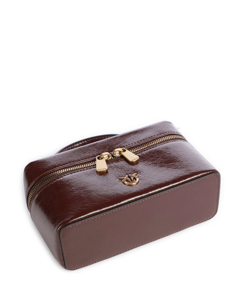 Pinko Vanity Mini Bandolera castano intenso/antique gold