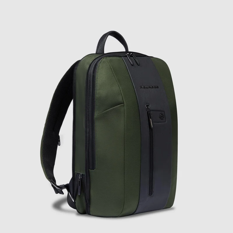 Zaino uomo porta pc 15,6" in tessuto riciclato
