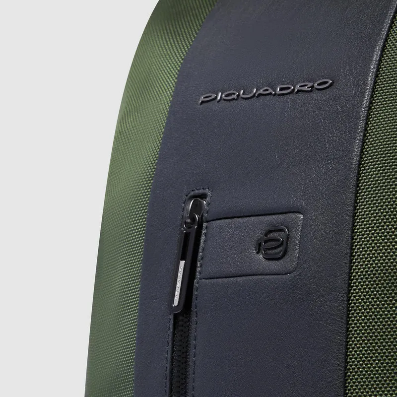 Zaino uomo porta pc 15,6" in tessuto riciclato