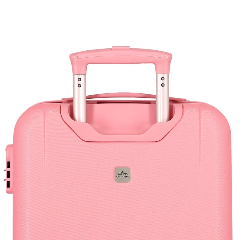 4191112 TROLLEY ABS 55CM. 4R. RR BABY PETS BEARS ROSA