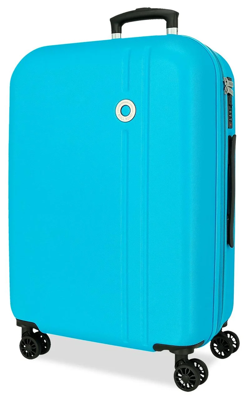 5429324 TROLLEY ABS 75CM. C/EXP. 4R. RR MENORCA TURQUESA
