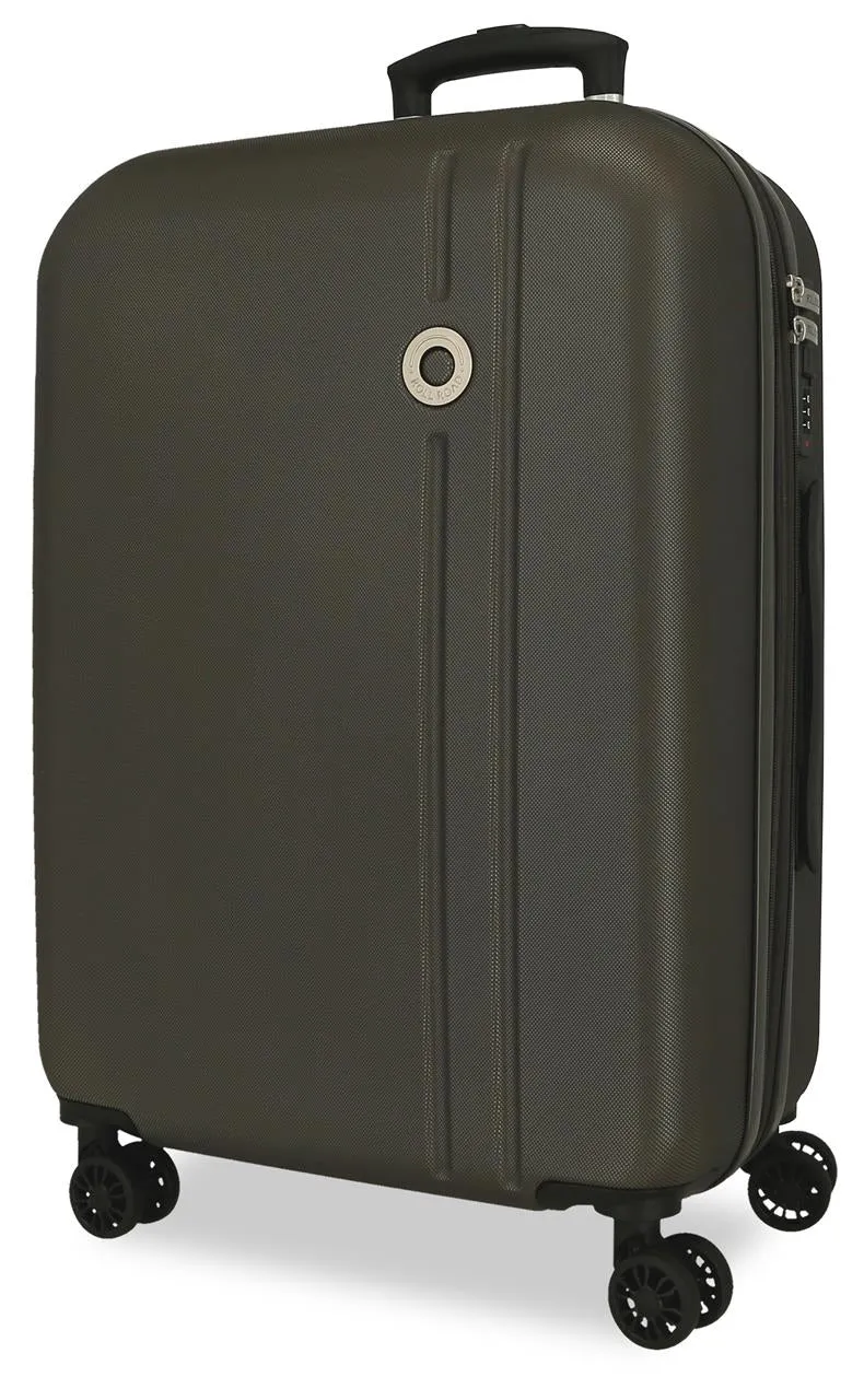 5429322 TROLLEY ABS 75CM. C/EXP. 4R. RR MENORCA ANTRACITA