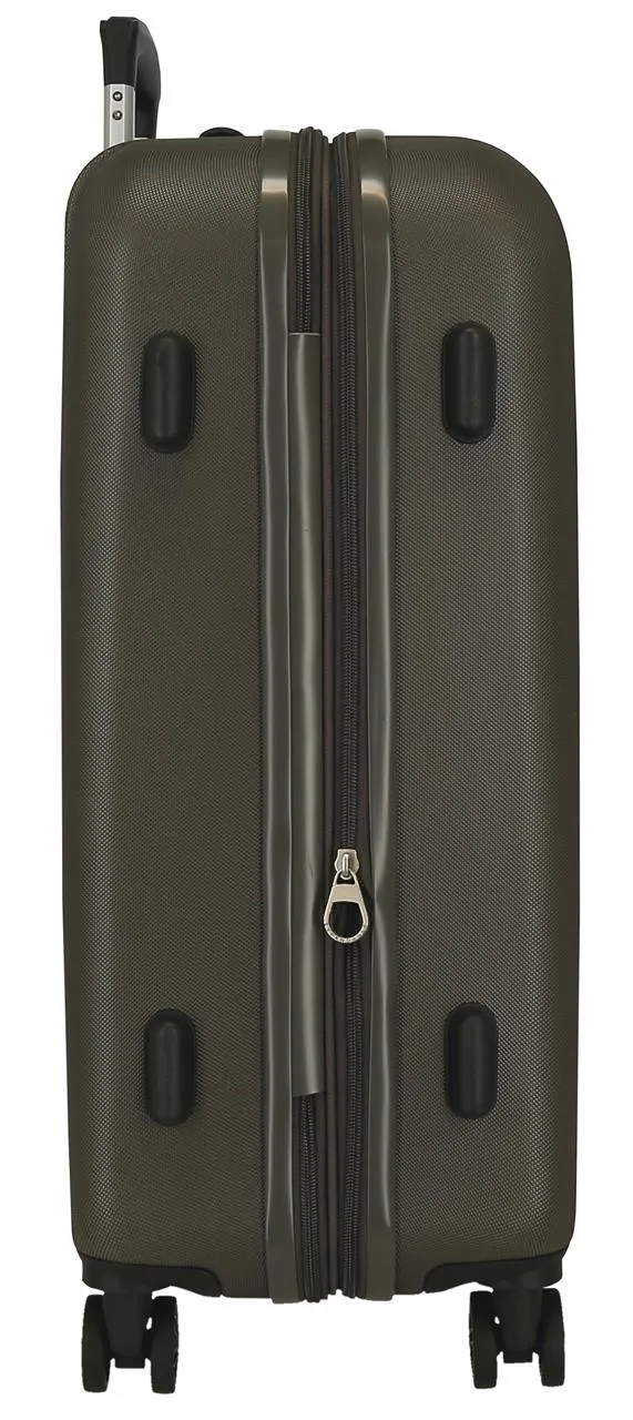 5428822 TROLLEY ABS 65CM. C/EXP. 4R. RR MENORCA ANTRACITA