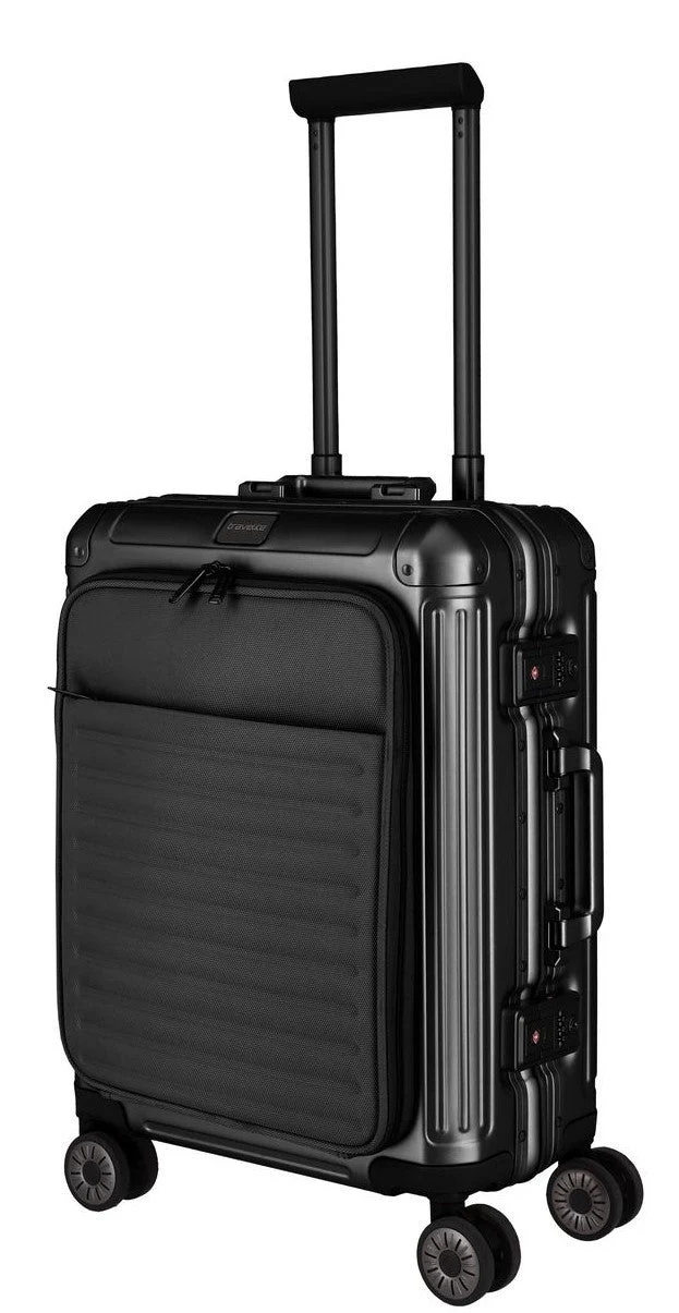 TRAVELITE – Maleta ALUMINIO NEXT 2.0 con Bolsillo para PC 15.6" – CABINA 55CM