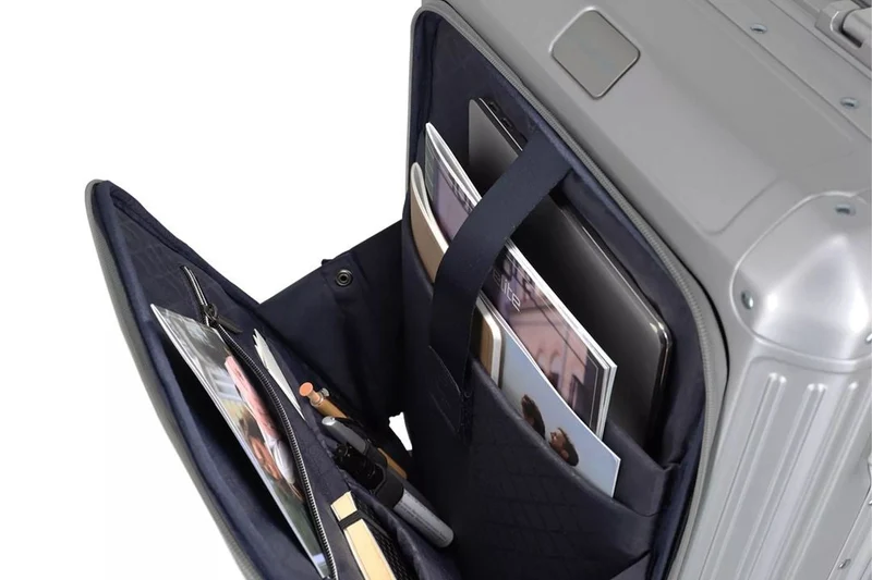 TRAVELITE – Maleta ALUMINIO NEXT 2.0 con Bolsillo para PC 15.6" – CABINA 55CM
