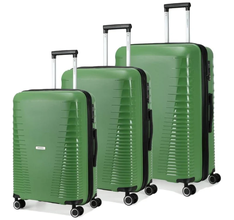 SET DE MALETAS MANILA EXTENSIBLES DE POLIPROPILENO GREENWICH