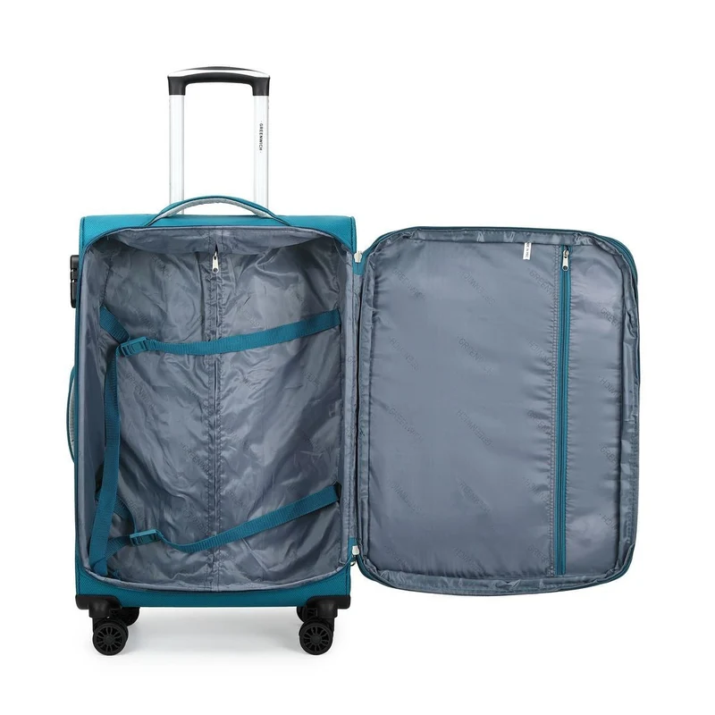 PACK GREENWICH MALETA CABINA ECO-RECYCLED TUNEZ 55CM + MOCHILA DE VIAJE HUGO