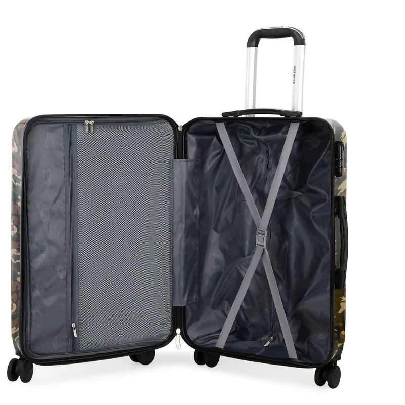 Pack Ahorro Maleta Pequeña con Neceser CAMUFLAJE de GREENWICH