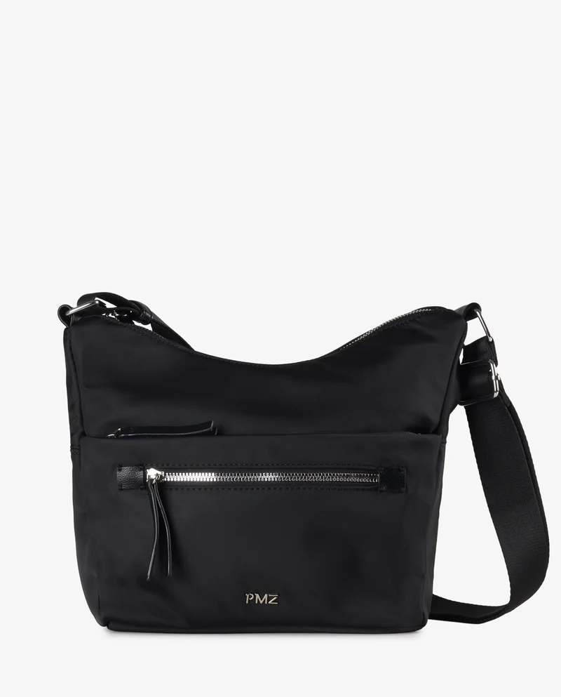 BANDOLERA NYLON NEGRO